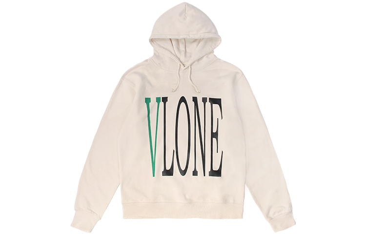 Vlone Staple Hoodie Pastoral Print Classic Pullover Unisex Off-White Sweater VLHD22004