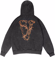 Order Vlone 水洗寬鬆版連帽衛衣 男女款 VLHD24002-BK