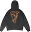 Order Hoodie Vlone Washed Loose Fit Unisex Pullover VLHD24002-BK