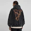 Sizing Hoodie Vlone Washed Loose Fit Unisex Pullover VLHD24002-BK