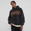 Cheap Hoodie Vlone Washed Loose Fit Unisex Pullover VLHD24002-BK