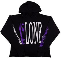 Vlone x Palm Angels Hoodie Black/Purple Vlone x Palm Angels Hoodie Black/Purple