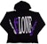 Vlone x Palm Angels Hoodie Black/Purple