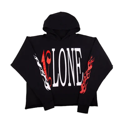 Vlone x Palm Angels Hoodie Black/Red