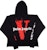 Vlone x Palm Angels Hoodie Black/Red