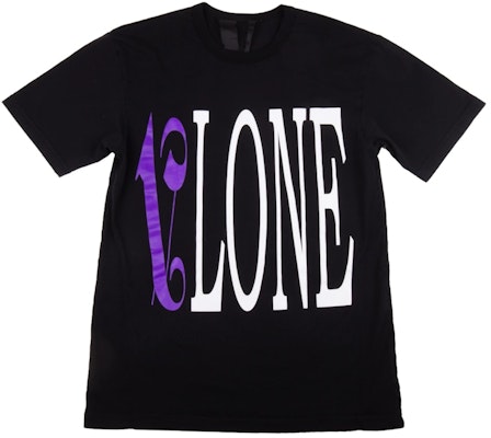 Vlone x Palm Angels T-Shirt Black/Purple Buy Vlone x Palm Angels T-Shirt Black/Purple