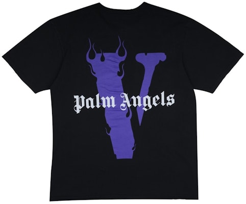 Vlone x Palm Angels T-Shirt Black/Purple Order Vlone x Palm Angels T-Shirt Black/Purple