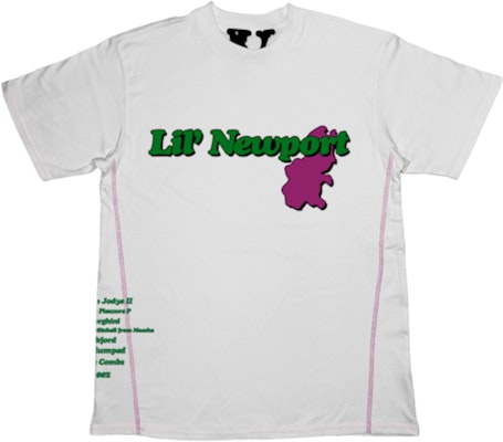 Vlone Yams Day Lil Newport T-Shirt White Order Vlone Yams Day Lil Newport T-Shirt White