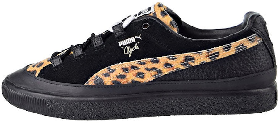 Volcom x Billy's x Puma Clyde RT 'Leopard Print - Black' 368146-02 Order Volcom x Billy's x Puma Clyde RT 'Leopard Print - Black' 368146-02