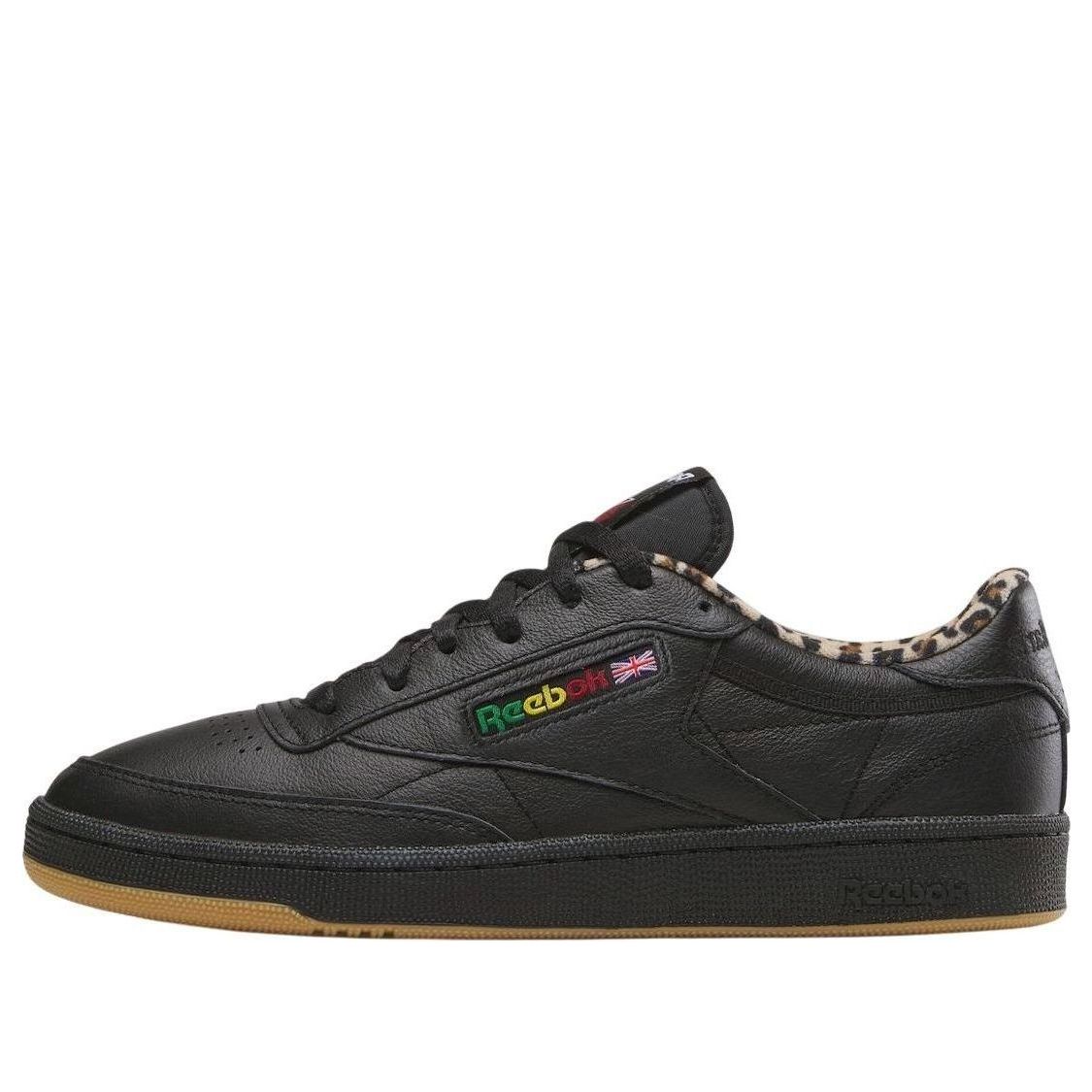 Wacko Maria x Reebok Club C 85 'Black Leopard Gum' 100208681