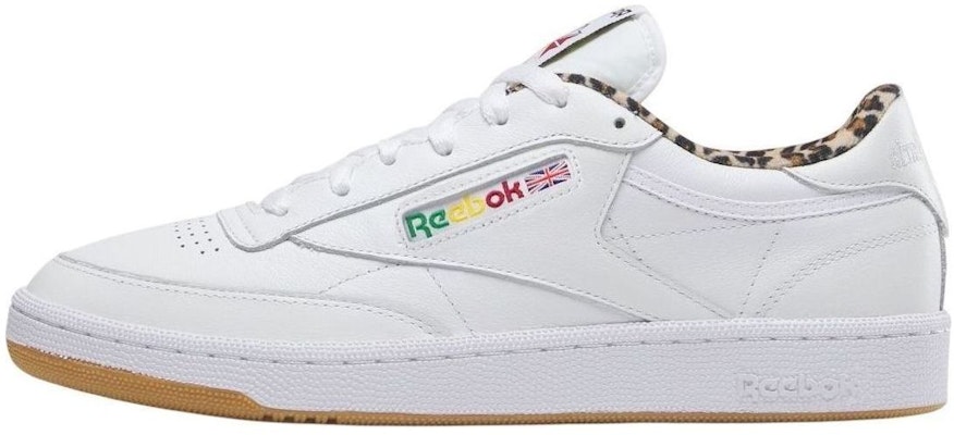 Wacko Maria x Reebok Club C 85 白色豹纹胶底 100208680 Buy Wacko Maria x Reebok Club C 85 白色豹纹胶底 100208680