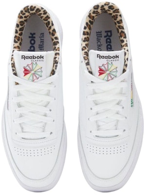 Wacko Maria x Reebok Club C 85 白色豹纹胶底 100208680 Shop Wacko Maria x Reebok Club C 85 白色豹纹胶底 100208680