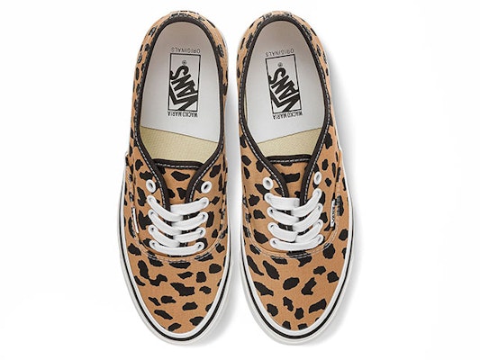 WACKO MARIA x Vault by Vans Authentic "Cheetah Brown" VN0A4BV9BRO Lookbook WACKO MARIA x Vault by Vans Authentic "Cheetah Brown" VN0A4BV9BRO