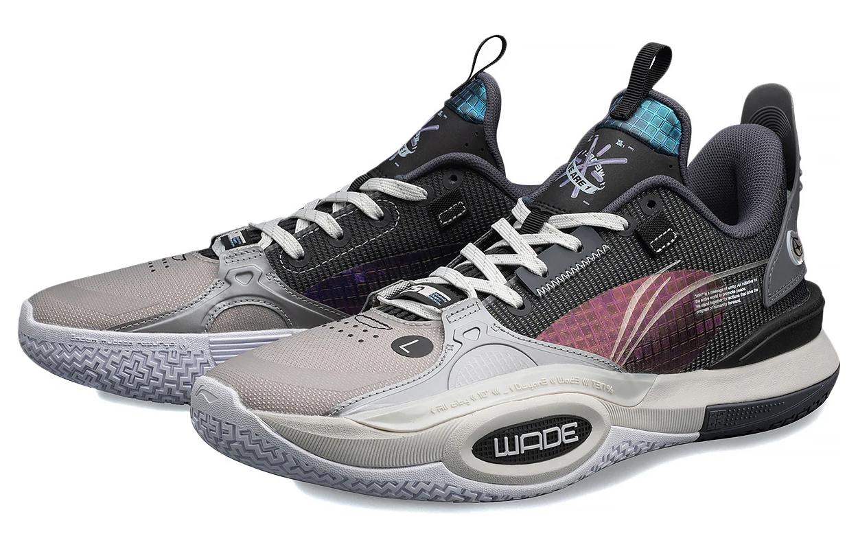 Lookbook Li-Ning Wade All City 10 x Glare We Are One 'Black Silver' ABAS019-7