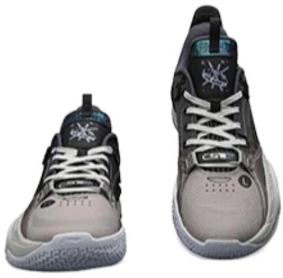 Li-Ning Wade All City 10 x Glare We Are One 'Black Silver' ABAS019-7 Shop Li-Ning Wade All City 10 x Glare We Are One 'Black Silver' ABAS019-7