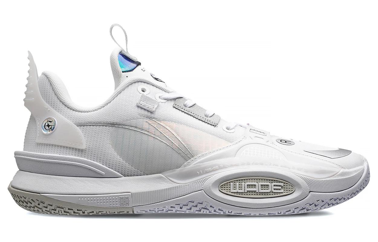 Order 李宁 韦德全城10 x Glare 我们是一个 '白灰' ABAS019-6