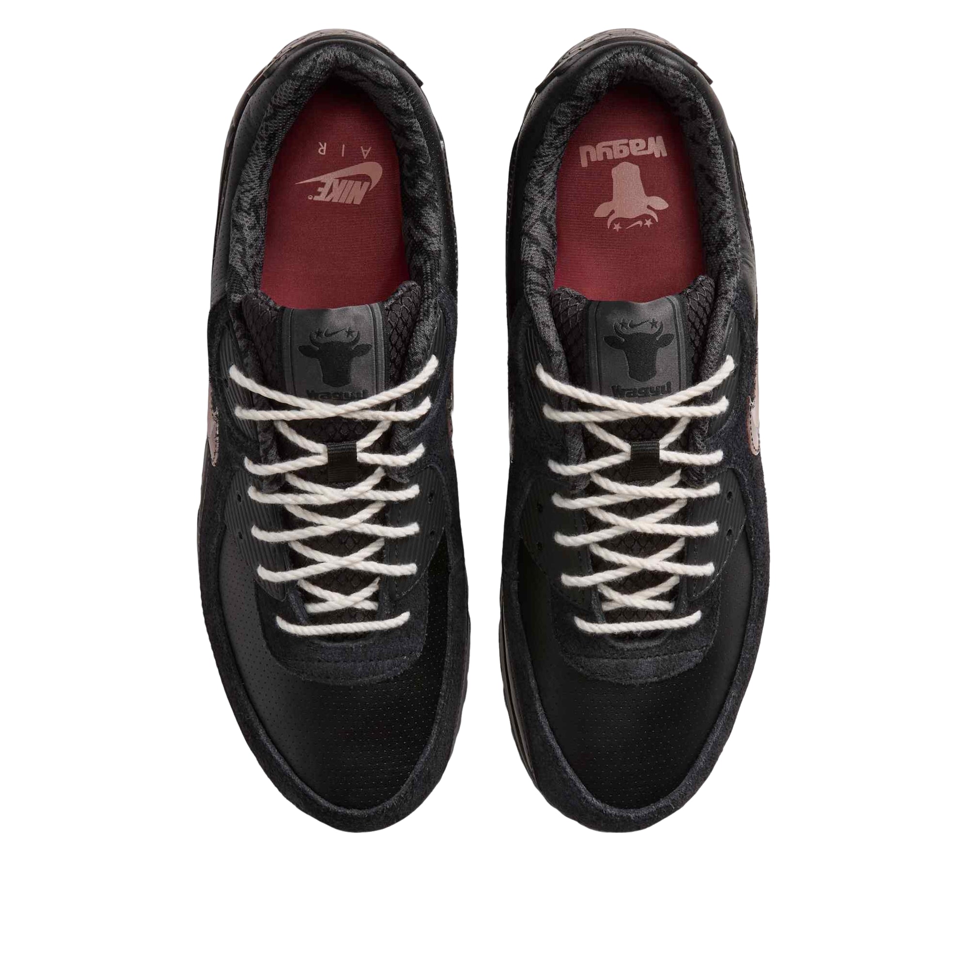 Lookbook Wagyu x Nike Air Max 90 'Black and Anthracite' IR1979-010