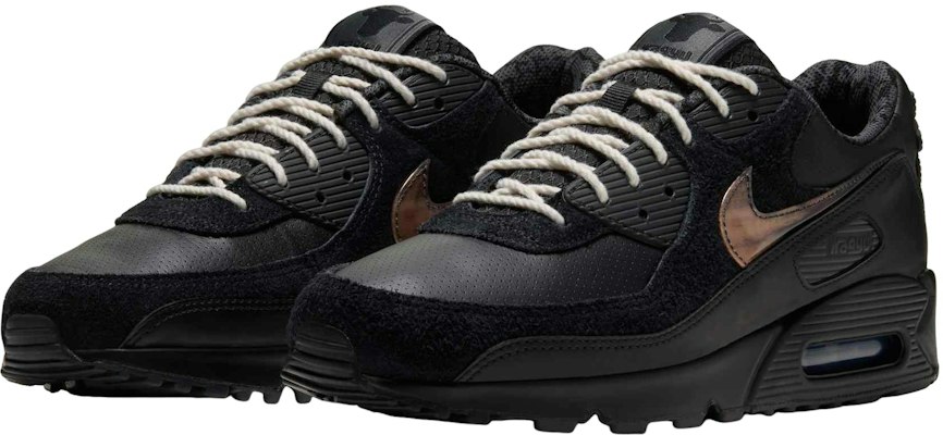 Wagyu x Nike Air Max 90 'Black and Anthracite' IR1979-010 Shop Wagyu x Nike Air Max 90 'Black and Anthracite' IR1979-010