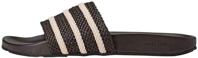 Wales Bonner x adidas Adilette Slides 'Dark Brown Wonder White' JR0229 Wales Bonner x adidas Adilette Slides 'Dark Brown Wonder White' JR0229