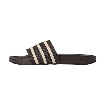 Wales Bonner adidas Adilette Slides 'Dark Brown Wonder White'