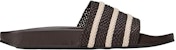 Wales Bonner x adidas Adilette Slides 'Dark Brown Wonder White' JR0229