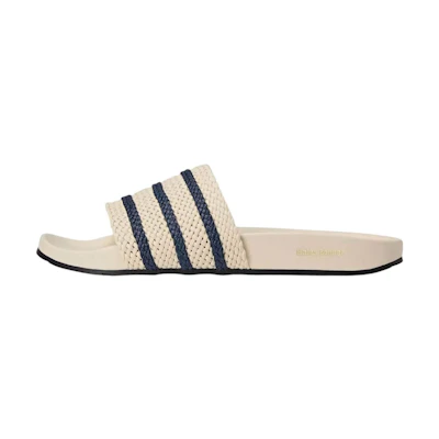 Wales Bonner adidas Adilette Slides 'Wonder White Night Indigo'