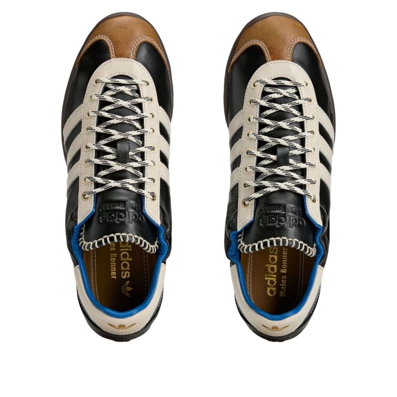 Lookbook Wales Bonner x adidas Karintha OG 'Black Wonder White Lush Blue' KI8476