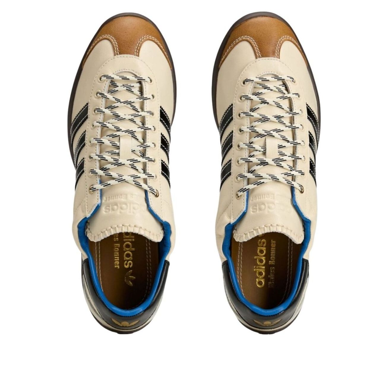 Lookbook ウェールズボナー x アディダス カリンザOG ''ブラック ワンダーホワイト ラッシュブルー'' KK4981