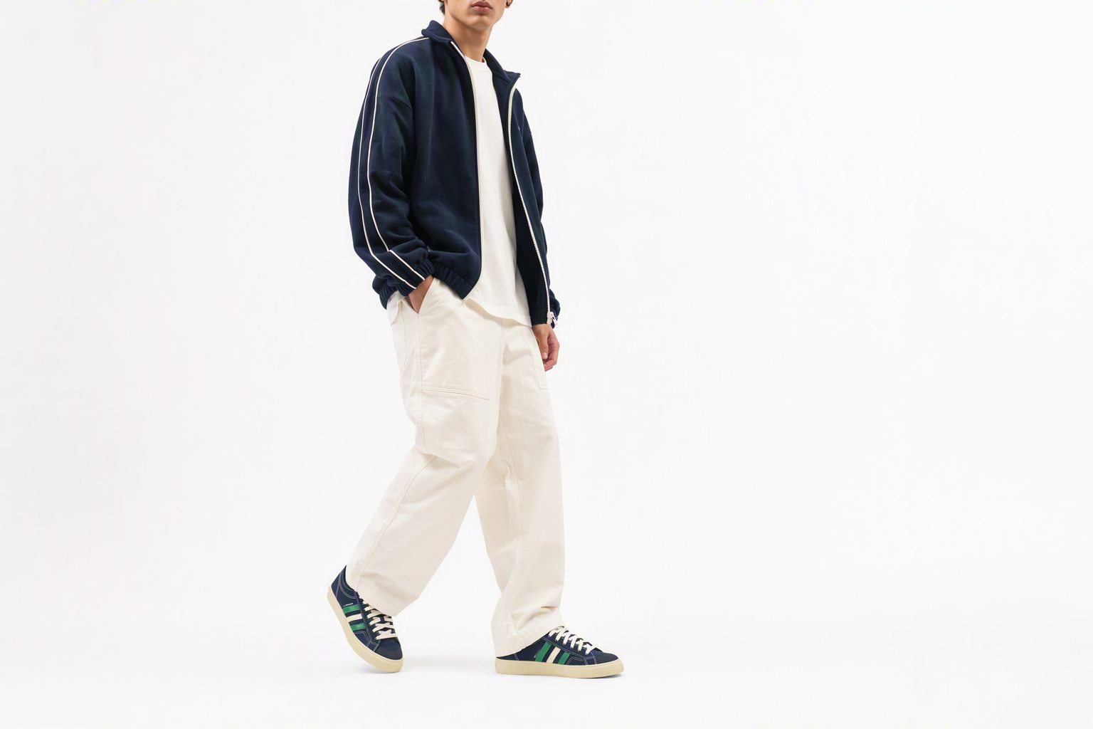 Order Wales Bonner x adidas Nizza Low '暗靛藍' G58133