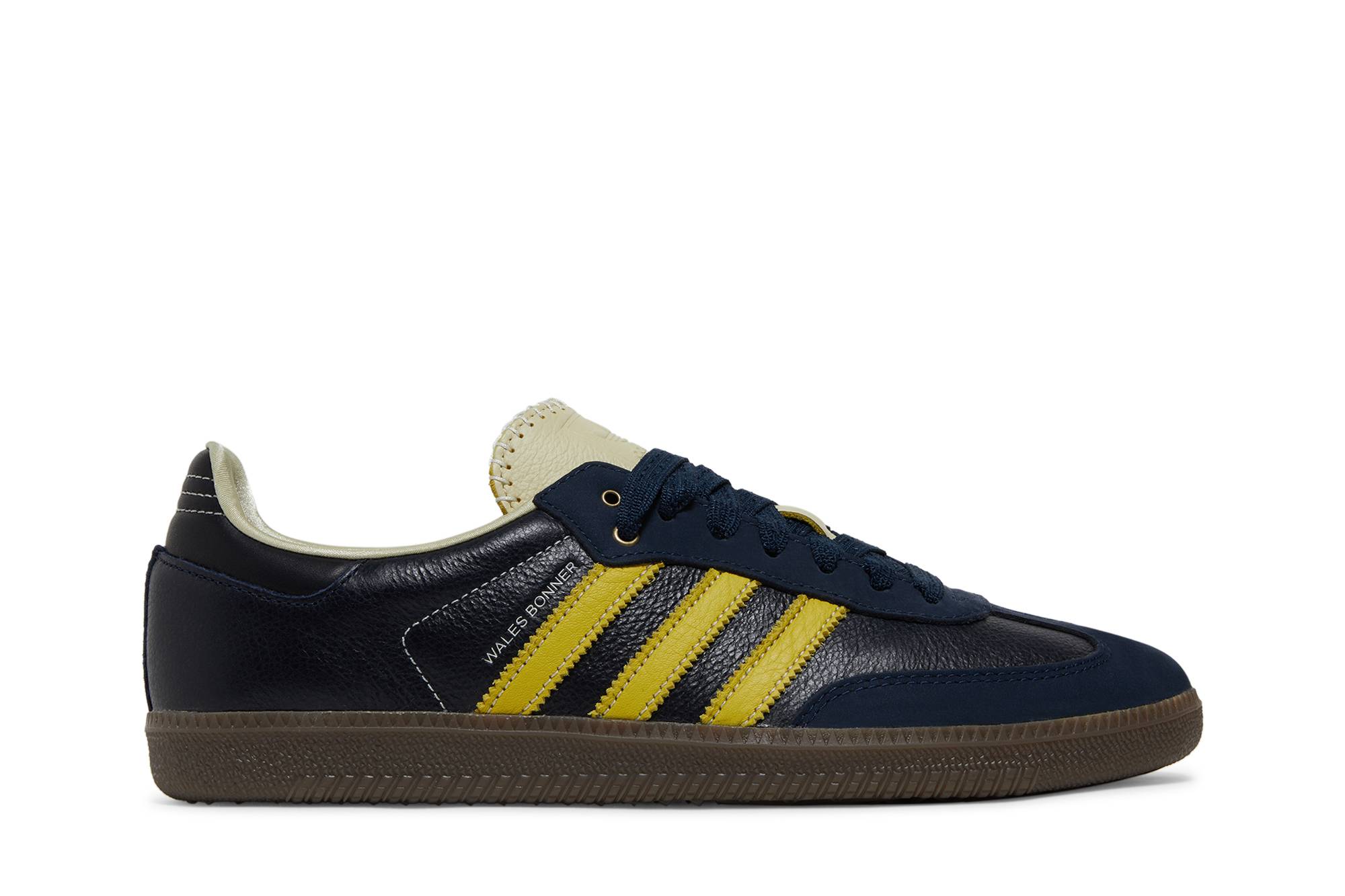 Wales Bonner x adidas Samba Collegiate Navy Yellow S42595 Nicesnk