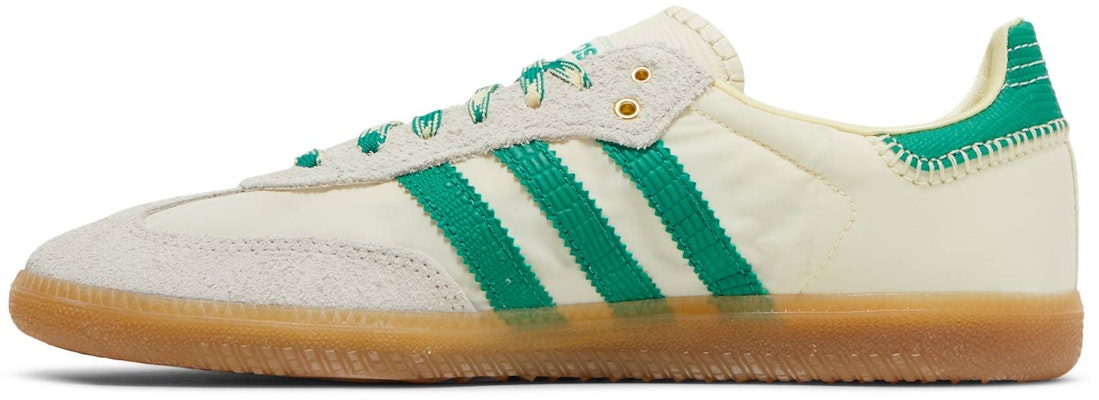 Wales Bonner x adidas Samba 'Cream White Bold Green' GY4344 Lookbook Wales Bonner x adidas Samba 'Cream White Bold Green' GY4344