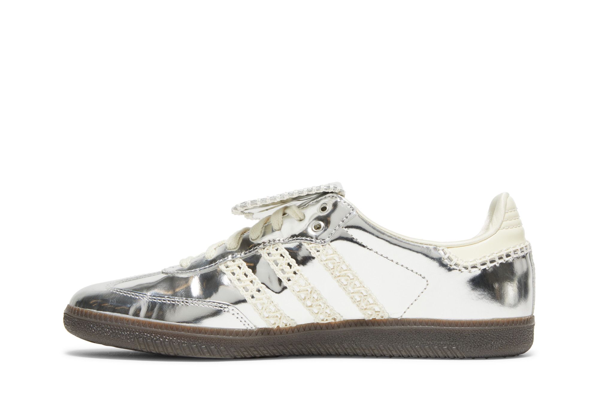 Shop Wales Bonner x adidas Samba ''Silber Metallic'' IG8181