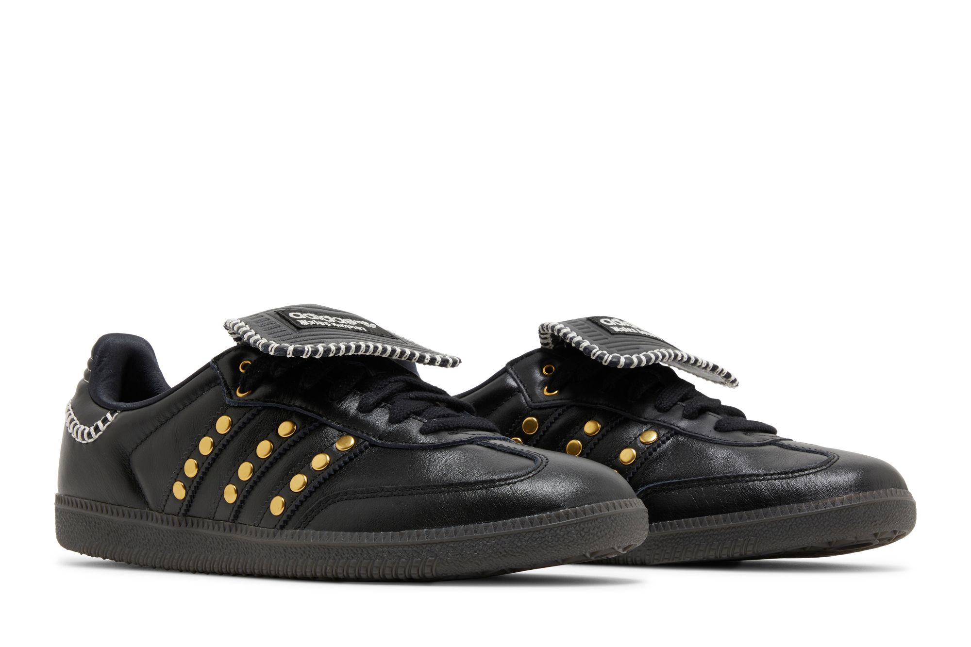 Wales Bonner x adidas Samba Studded Pack – Black IG4303 Nicesnk