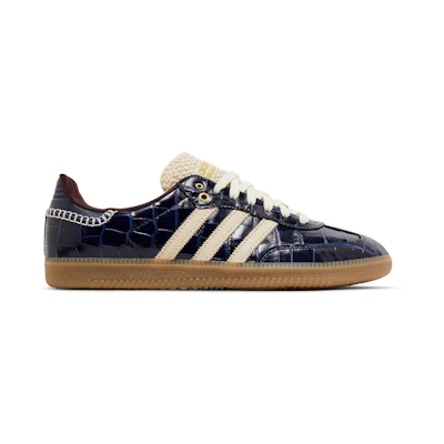 Wales Bonner adidas Samba 'Croc - Collegiate Navy'