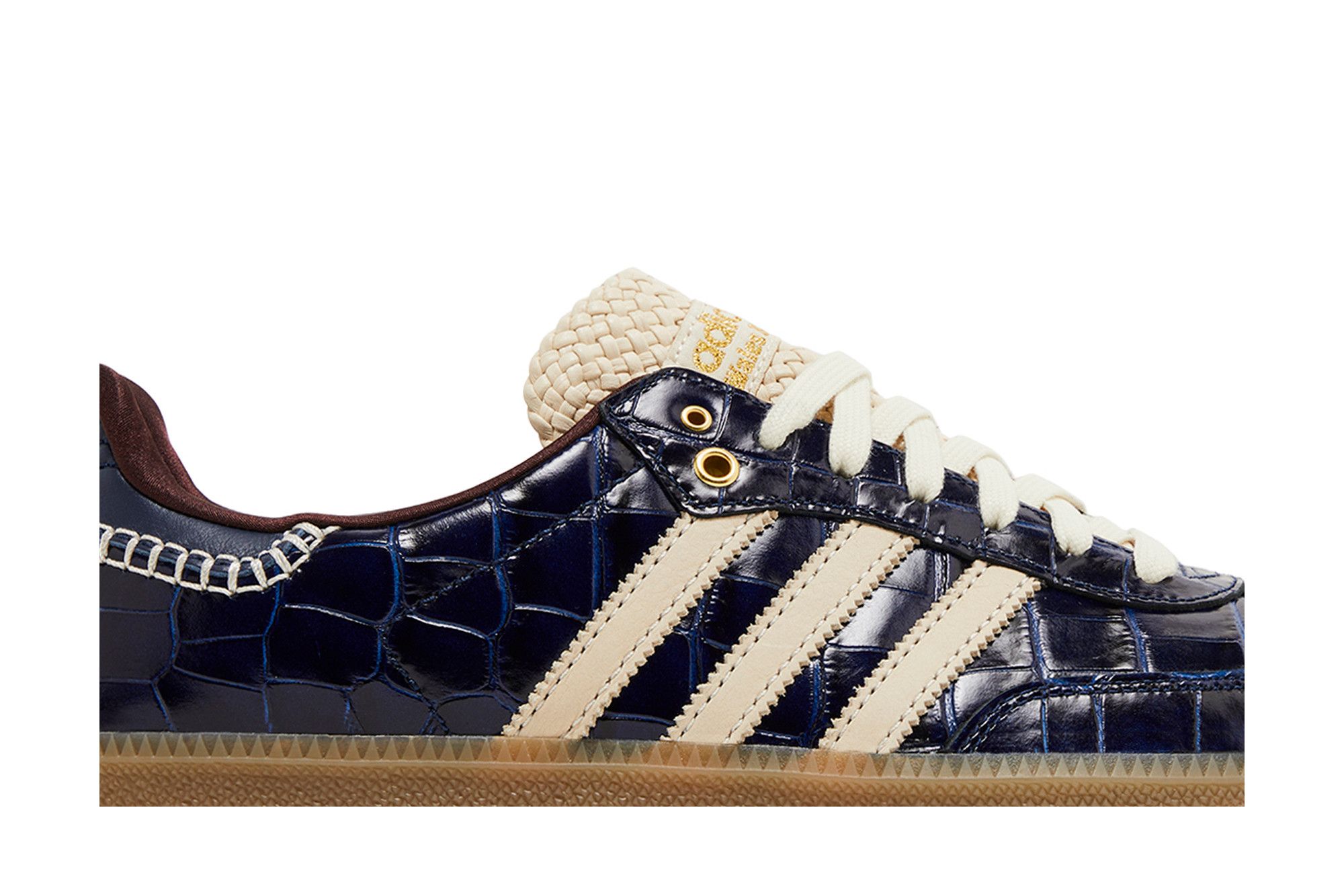 Shop Wales Bonner x adidas Samba OG 'Croc - Azul Marino Universitario' JH9825