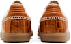 Details for Wales Bonner x adidas Samba OG 'Croc - Night Brown' JH9826