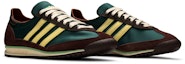 Cheap Wales Bonner x adidas SL72 'Hemp Maroon' dalam Warna Maroon dan Hemp. FX7515