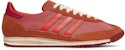 Wales Bonner x adidas SL72 'Trace Pink Maroon' - Merah Jambu Marun FX7502