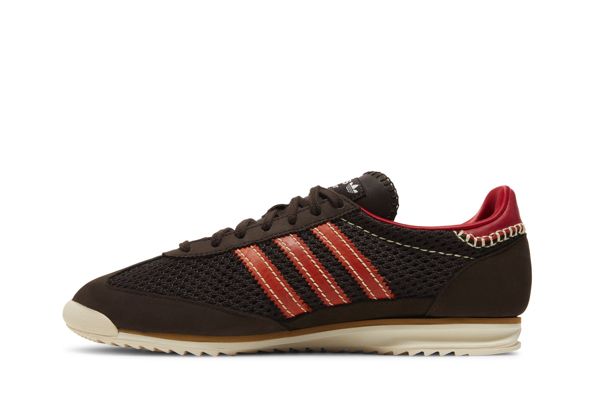 Shop Wales Bonner x adidas SL72 针织‘棕色’ IE1664