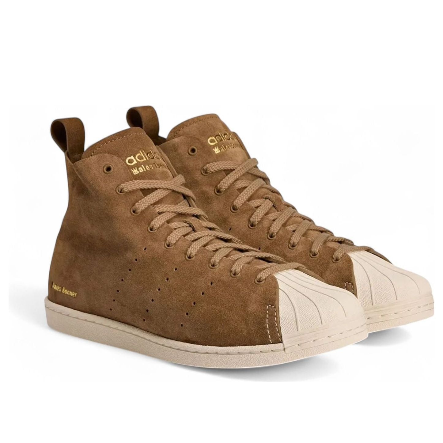 Lookbook Wales Bonner x adidas Superstar 高筒 '棕色' JR0217