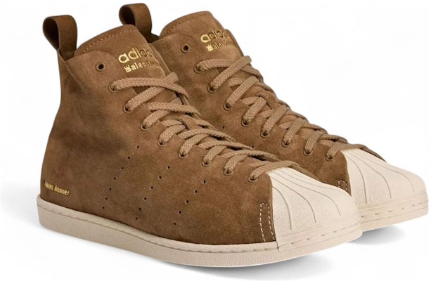 Wales Bonner x adidas Superstar High 'Brown' JR0217 Lookbook Wales Bonner x adidas Superstar High 'Brown' JR0217