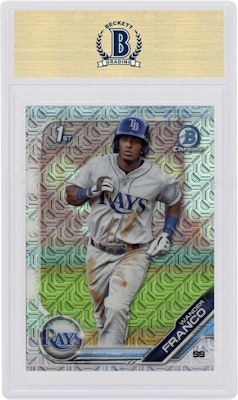 Wander Franco 2019 Bowman Mega Box Chrome Prospects #100 Order Wander Franco 2019 Bowman Mega Box Chrome Prospects #100