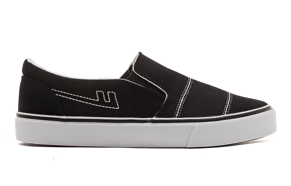 Warrior 'Black Casual Slip-On' 圖 2