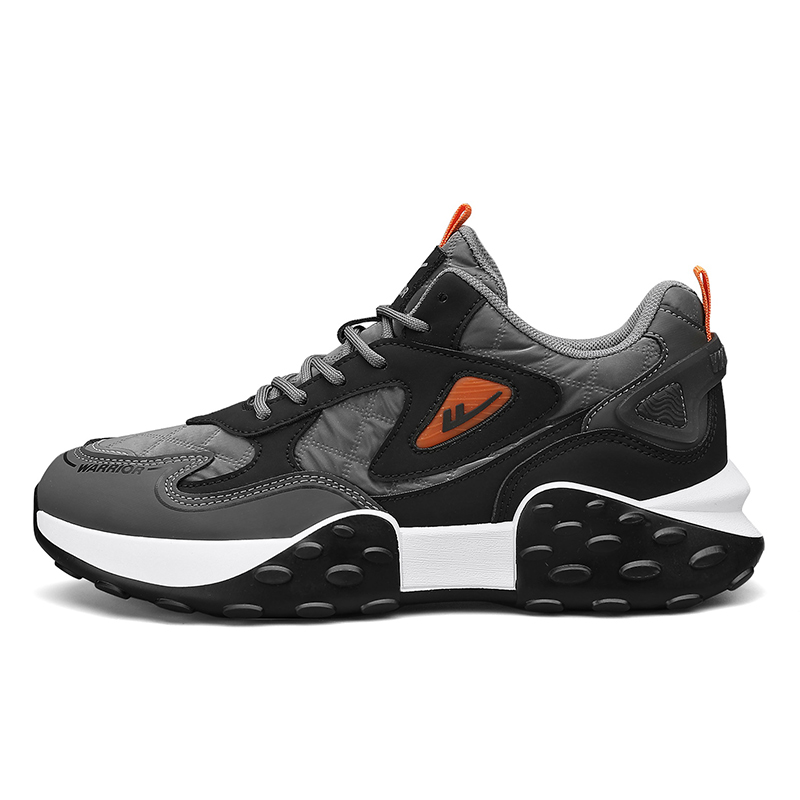 Warrior 'Black Grey Orange Dad Shoe' WXY-F536C05