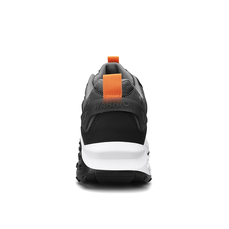 Shop ウォリアー ダッドスニーカー (黒灰橙) WXY-F536C05
