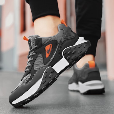 ウォリアー ダッドスニーカー (黒灰橙) WXY-F536C05 Sizing ウォリアー ダッドスニーカー (黒灰橙) WXY-F536C05