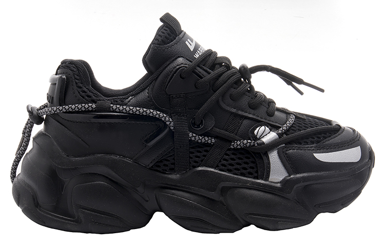 Warrior 'Black Low-Top Dad Shoes' 圖 2