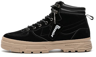 Warrior 'Black Retro Workwear Martin Boots' WXY-E015T06 Warrior 'Black Retro Workwear Martin Boots' WXY-E015T06
