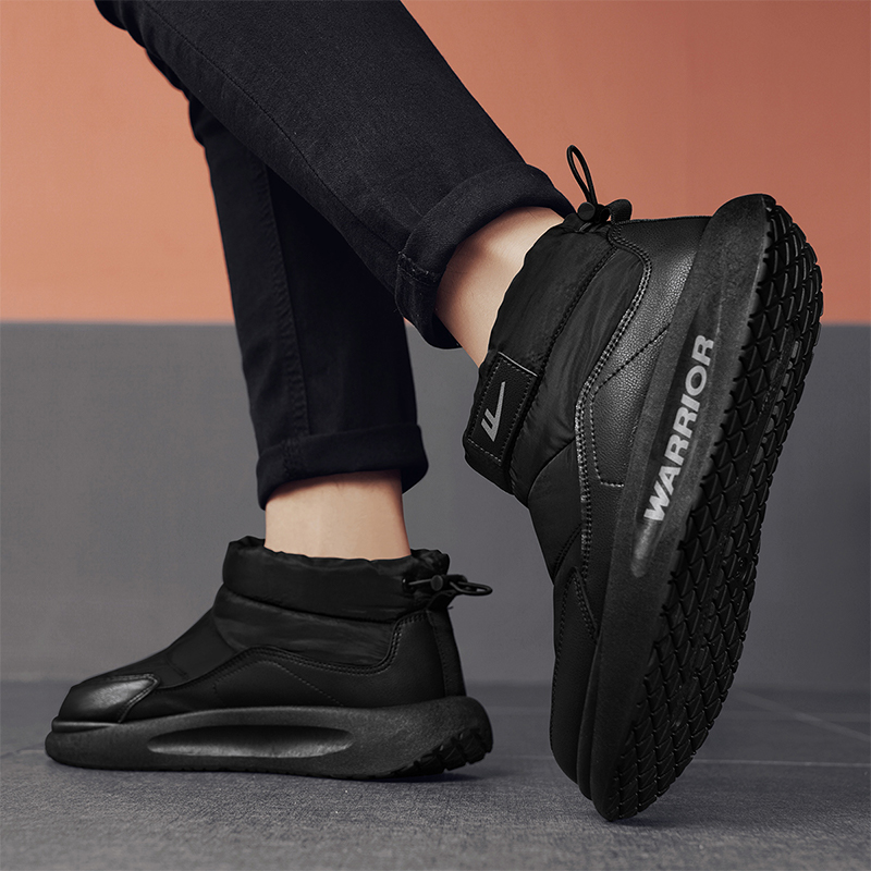 Cheap ウォリアー「黒雪ブーツ」 (Woriā "Kuro Yuki Būtsu") WBN-171N01