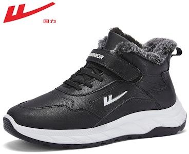 回力牌“黑色防水羊羔绒内衬缓震低帮” WBN(JS)-107203 Details for 回力牌“黑色防水羊羔绒内衬缓震低帮” WBN(JS)-107203